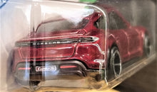 Load image into Gallery viewer, Hot Wheels 2021 Porsche Taycan Turbo S Maroon #208 HW Green Speed 4/5 New