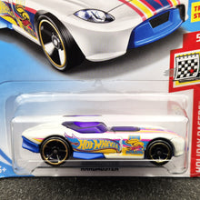 Load image into Gallery viewer, Hot Wheels 2018 RRRoadster White Holiday Racers 5/6 New Long Card Treasure Hunt
