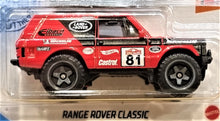 Load image into Gallery viewer, Hot Wheels 2021 Range Rover Classic Red #245 HW Hot Trucks 10/10 New Long Card