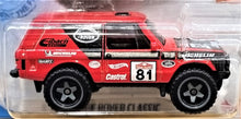 Load image into Gallery viewer, Hot Wheels 2021 Range Rover Classic Red #245 HW Hot Trucks 10/10 New Long Card