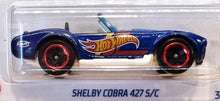 Load image into Gallery viewer, Hot Wheels 2022 Shelby Cobra 427 SC Blue #152 Retro Racers 9/10 New Long Card