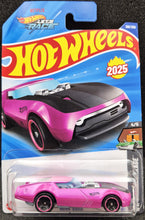Load image into Gallery viewer, Hot Wheels 2025 Slide-Burn Hot Pink #108 HW Dream Garage 4/5 New Long Card