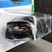 Load image into Gallery viewer, Hot Wheels 2024 Tesla Model Y Black #15 HW Green Speed 3/10 New Long Card