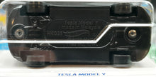 Load image into Gallery viewer, Hot Wheels 2023 Tesla Model Y Midnight Silver #37 HW Green Speed 1/10 New Long Card