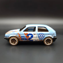 Load image into Gallery viewer, Hot Wheels 2020 Volkswagen Golf MK2 Light Blue #2 Mystery Models Series 3