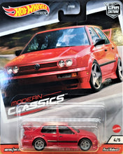 Load image into Gallery viewer, Hot Wheels 2020 Volkswagen Jetta MK3 Red Modern Classics 4/5 Car Culture New