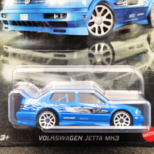 Load image into Gallery viewer, Hot Wheels 2025 Volkswagen Jetta MK3 Sky Blue Fast &amp; Furious Graphic Remix 3/5 New