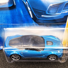 Load image into Gallery viewer, Hot Wheels 2008 '09 Corvette ZR1 Blue #9 2008 New Models 9/40 Long Card