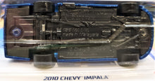 Load image into Gallery viewer, Hot Wheels 2020 '10 Chevy Impala Blue #209 HW Race Team 2/5 New Long Card