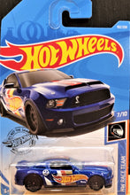 Load image into Gallery viewer, Hot Wheels 2019 '10 Ford Shelby GT500 Super Snake Dark Blue #192 HW Race Team New Long Card