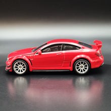 Load image into Gallery viewer, Hot Wheels 2022 '12 Mercedes Benz C63 AMG Coupe Red Deutschland Design 4/5