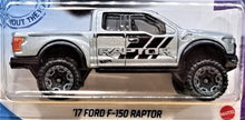 Load image into Gallery viewer, Hot Wheels 2021 '17 Ford F-150 Raptor Silver #167 HW Torque 5/5 New Long Card