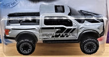 Load image into Gallery viewer, Hot Wheels 2021 '17 Ford F-150 Raptor Silver #167 HW Torque 5/5 New Long Card