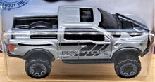 Load image into Gallery viewer, Hot Wheels 2021 '17 Ford F-150 Raptor Silver #167 HW Torque 5/5 New Long Card