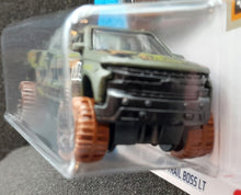 Load image into Gallery viewer, Hot Wheels 2021 '19 Chevy Silverado Trail Boss LT Green #80 Baja Blazers 7/10