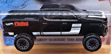 Load image into Gallery viewer, Hot Wheels 2020 '19 Chevy Silverado Trail Boss LT Black #151 HW Hot Trucks 5/10