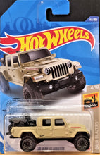Load image into Gallery viewer, Hot Wheels 2020 '20 Jeep Gladiator Matte Tan #157 Baja Blazers 4/10 New