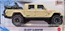 Load image into Gallery viewer, Hot Wheels 2020 '20 Jeep Gladiator Matte Tan #157 Baja Blazers 4/10 New