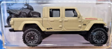 Load image into Gallery viewer, Hot Wheels 2020 '20 Jeep Gladiator Matte Tan #157 Baja Blazers 4/10 New