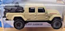 Load image into Gallery viewer, Hot Wheels 2020 '20 Jeep Gladiator Matte Tan #157 Baja Blazers 4/10 New