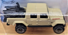 Load image into Gallery viewer, Hot Wheels 2020 '20 Jeep Gladiator Matte Tan #157 Baja Blazers 4/10 New