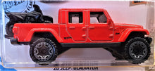 Load image into Gallery viewer, Hot Wheels 2020 '20 Jeep Gladiator Red #157 Baja Blazers 4/10 New Long Card