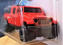 Load image into Gallery viewer, Hot Wheels 2020 '20 Jeep Gladiator Red #157 Baja Blazers 4/10 New Long Card