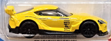 Load image into Gallery viewer, Hot Wheels 2021 '20 Toyota GR Supra Yellow #178 HW Speed Graphics 5/10 New
