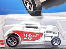 Load image into Gallery viewer, Hot Wheels 2023 '32 Ford White #124 Retro Racers 7/10 New Long Card