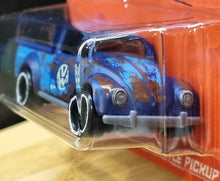 Load image into Gallery viewer, Hot Wheels 2022 '49 Volkswagen Beetle Pickup Navy Blue Volkswagen 7/8 New Long Card