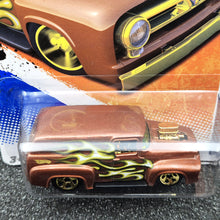 Load image into Gallery viewer, Hot Wheels 2011 '56 Ford F-100 Copper #93 Heat Fleet 3/10 New Long Card