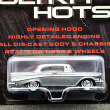 Load image into Gallery viewer, Hot Wheels 2006 '57 Chevy Bel Air Grey Ultra Hots Series J2846