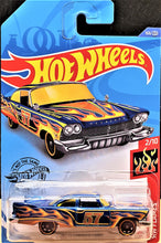 Load image into Gallery viewer, Hot Wheels 2020 '57 Plymouth Fury Blue #168 HW Flames 2/10 New Long Card