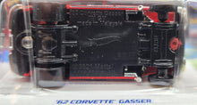 Load image into Gallery viewer, Hot Wheels 2023 '62 Corvette Gasser Red #174 HW Gassers 3/5 New Long Card
