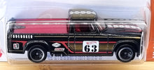 Load image into Gallery viewer, Hot Wheels 2022 '63 Studebaker Champ Black #93 HW Hot Trucks 5/10 New Long Card