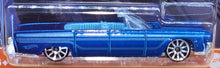 Load image into Gallery viewer, Hot Wheels 2021 '64 Lincoln Continental Convertible Blue HW Convertibles 5/10