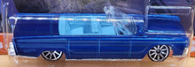 Load image into Gallery viewer, Hot Wheels 2021 '64 Lincoln Continental Convertible Blue HW Convertibles 5/10