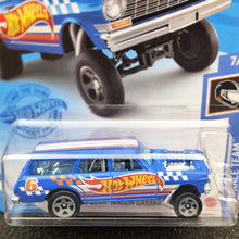 Load image into Gallery viewer, Hot Wheels 2021 '64 Nova Wagon Gasser Blue 232 HW Race Team 7/10 New Long Card