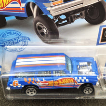 Load image into Gallery viewer, Hot Wheels 2021 '64 Nova Wagon Gasser Blue 232 HW Race Team 7/10 New Long Card