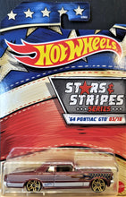 Load image into Gallery viewer, Hot Wheels 2020 '64 Pontiac GTO Red Stars &amp; Stripes 3/10 New Long Card