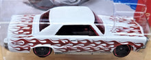 Load image into Gallery viewer, Hot Wheels 2016 '65 Pontiac GTO White #99 HW Flames 9/10 New