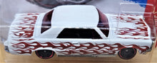 Load image into Gallery viewer, Hot Wheels 2016 '65 Pontiac GTO White #99 HW Flames 9/10 New