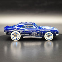 Load image into Gallery viewer, Hot Wheels 2024 '67 Camaro Dark Blue #84 HW Art Cars 3/10