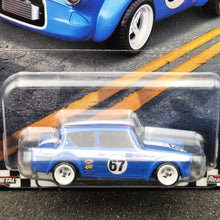 Load image into Gallery viewer, Hot Wheels 2023 '67 Ford Anglia Racer Sky Blue Hot Wheels Boulevard #86 New