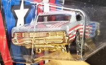 Load image into Gallery viewer, Hot Wheels 2022 '67 Pontiac GTO Grey Stars &amp; Stripes 2/8 New Long Card