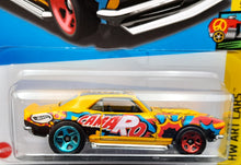 Load image into Gallery viewer, Hot Wheels 2023 '68 Copo Camaro Yellow #63 HW Art Cars 5/10 New Long Card