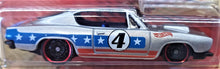 Load image into Gallery viewer, Hot Wheels 2020 '68 Hemi Barracuda Silver Stars &amp; Stripes 4/10 New Long Card