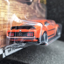 Load image into Gallery viewer, Hot Wheels 2025 '69 Ford Mustang Boss 302 Orange Hot Wheels Boulevard #123 New