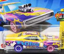 Load image into Gallery viewer, Hot Wheels 2024 '70 Dodge Charger R/T Yellow #108 HW Art Cars 4/10 New