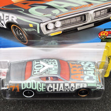 Load image into Gallery viewer, Hot Wheels 2022 '71 Dodge Charger Grey #109 HW Art Cars 5/10 New Long Card